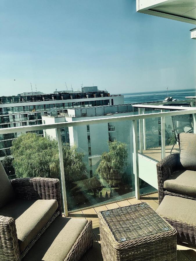 Prywatny Apartament Z Widokiem Na Morze Seaside Park Kołobrzeg Esterno foto